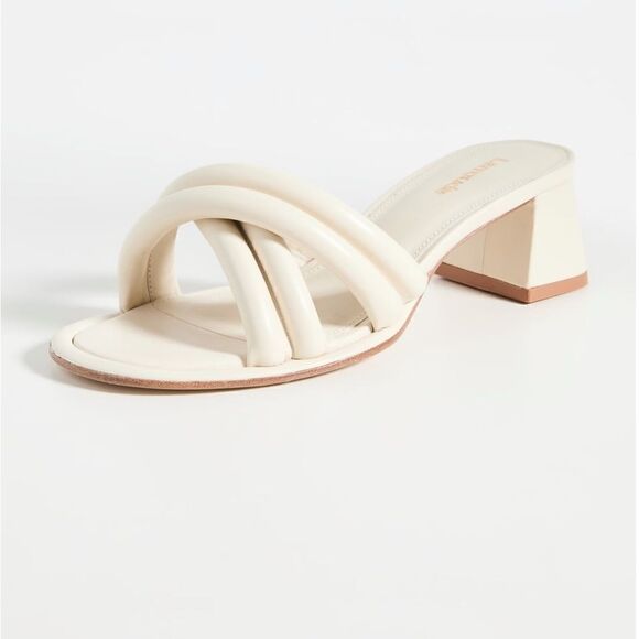 Revolve Larroude Laguna Sandals in Ivory, size 9 - Picture 2 of 12